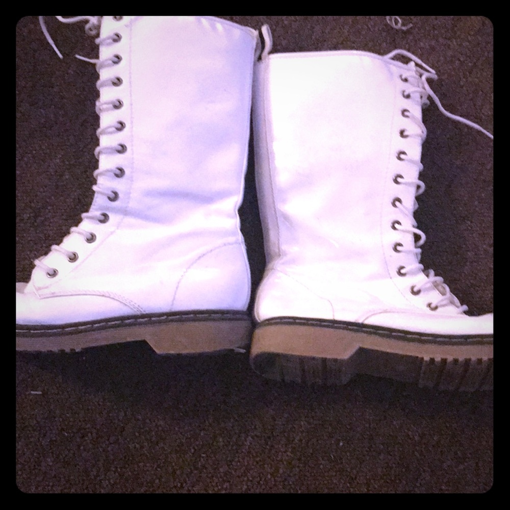 White boots